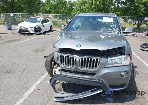2013 BMW X3 xDrive28I from USA, damaged, VIN 5UXWX9C56D0A27633